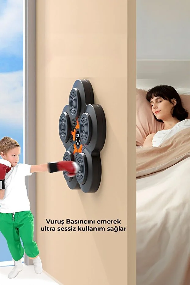 ROBO Müzikli Duvar Boks Padi ROBO Müzikli Duvar Boks Padi